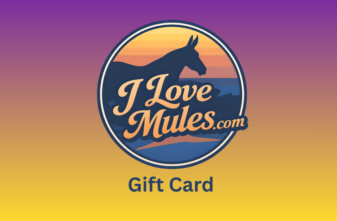 I Love Mules Gift Card